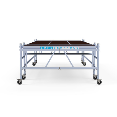 Daugiaplatformis sulankstomas stelažas Žemas 190x455 cm, 3 pakopos Daugiaplatformis sulankstomas stelažas Žemas 190x455 cm, 3 pakopos