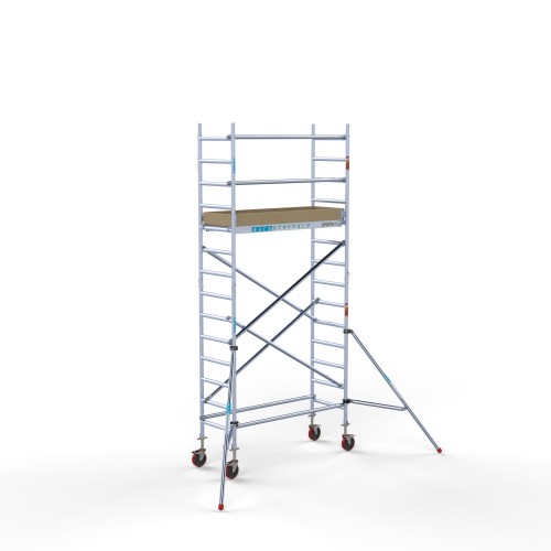 Aliuminio bokštas 75х190 5,2 m darbinis aukštis* Aliuminio bokštas 75х190 5,2 m darbinis aukštis*