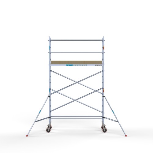 Aliuminio bokštas 75х250 5,2 m darbinis aukštis* Aliuminio bokštas 75х250 5,2 m darbinis aukštis*