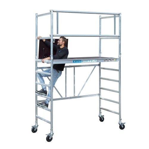 Sulankstomas bokštasа 75х190 3,8 m darbinis aukštis* Sulankstomas bokštasа 75х190 3,8 m darbinis aukštis*