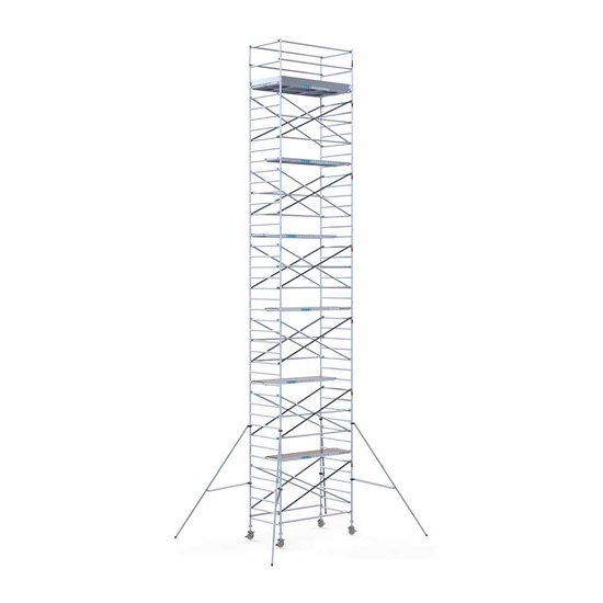 Aliuminio bokštas 135х250 14,2 m darbinis aukštis* anglies platforma Aliuminio bokštas 135х250 14,2 m darbinis aukštis* anglies platforma