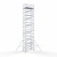Aliuminio bokštas 135х305 14,2 m darbinis aukštis* anglies platforma Aliuminio bokštas 135х305 14,2 m darbinis aukštis* anglies platforma
