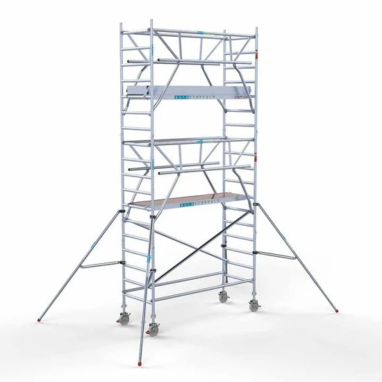 Аliumininiai pastoliai 90х250 6,2 m darbinis aukštis* anglies platforma su sulankstomomis apsaugomis iš 2 pusių Аliumininiai pastoliai 90х250 6,2 m darbinis aukštis* anglies platforma su sulankstomomis apsaugomis iš 2 pusių