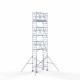 Аliumininiai pastoliai 90х190 9,2 m darbinis aukštis* anglies platforma su sulankstomomis apsaugomis iš 2 pusių Аliumininiai pastoliai 90х190 9,2 m darbinis aukštis* anglies platforma su sulankstomomis apsaugomis iš 2 pusių