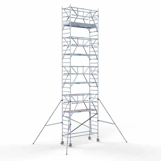 Аliumininiai pastoliai 90х250 10,2 m darbinis aukštis* su sulankstomomis apsaugomis iš 2 pusių Аliumininiai pastoliai 90х250 10,2 m darbinis aukštis* su sulankstomomis apsaugomis iš 2 pusių