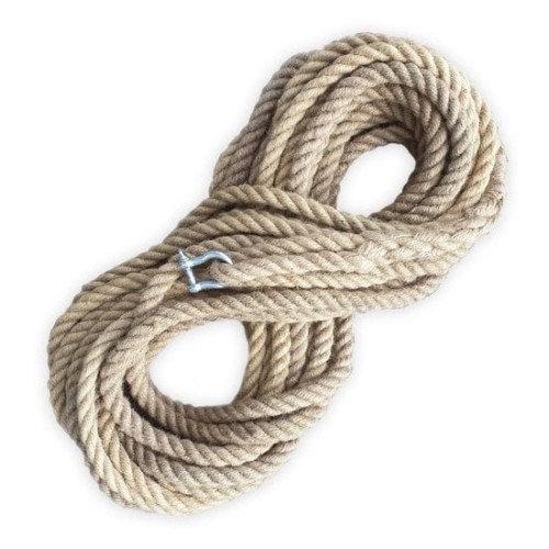 Virvė 25 metrai su skriemuliu Virvė 25 metrai su skriemuliu