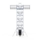 Aliumininiai pastoliai 135х250 10,2 m darbinis aukštis* su liftu saulės baterijoms - Solarlift, Safeguard Aliumininiai pastoliai 135х250 10,2 m darbinis aukštis* su liftu saulės baterijoms - Solarlift, Safeguard