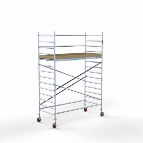 Aliuminio bokštas 135х305 5,2 m darbinis aukštis* Aliuminio bokštas 135х305 5,2 m darbinis aukštis*