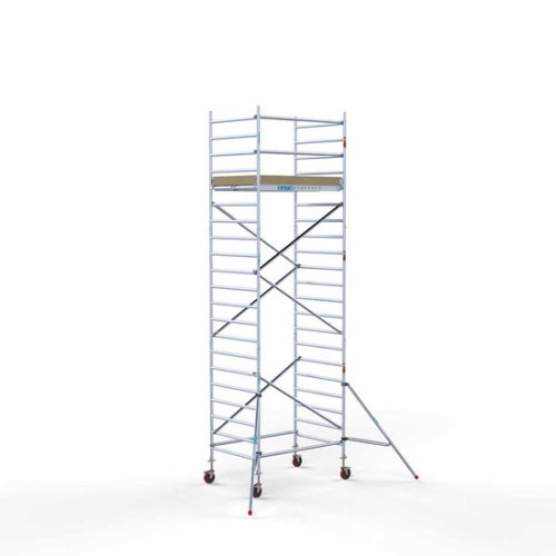 Aliuminio bokštas 135х190 7,2 m darbinis aukštis* Aliuminio bokštas 135х190 7,2 m darbinis aukštis*