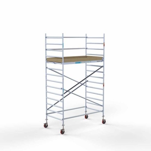 Алюминиевая башня 135х250 5,2 м рабочая высота* с карбоновой платформой