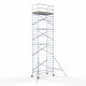 Aliuminio bokštas 135х250 10,2 m darbinis aukštis* anglies platforma Aliuminio bokštas 135х250 10,2 m darbinis aukštis* anglies platforma
