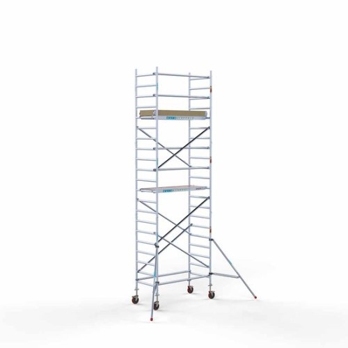Aluminum scaffold tower 90х190 7,2m working height* Aluminum scaffold tower 90х190 7,2m working height*