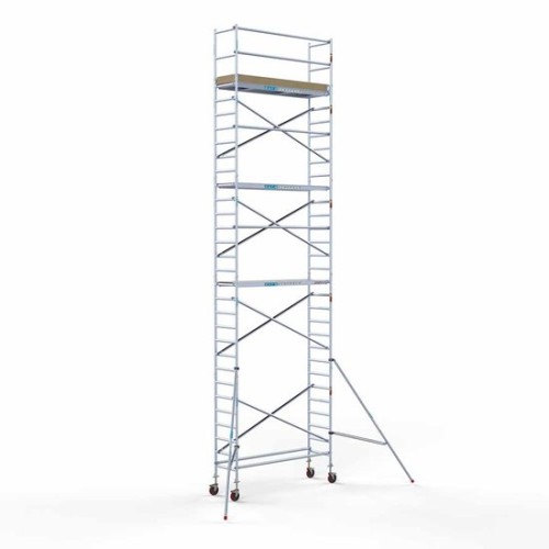 Aliuminio bokštas 75х250 10,2 m darbinis aukštis* anglies platforma Aliuminio bokštas 75х250 10,2 m darbinis aukštis* anglies platforma