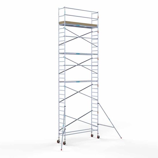 Aliuminio bokštas 75х305 10,2 m darbinis aukštis* anglies platforma Aliuminio bokštas 75х305 10,2 m darbinis aukštis* anglies platforma