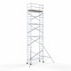 Aliuminio bokštas 90х250 10,2 m darbinis aukštis* anglies platforma Aliuminio bokštas 90х250 10,2 m darbinis aukštis* anglies platforma