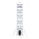 Aliumininiai pastoliai 135х250 12,2 m darbinis aukštis* su liftu saulės baterijoms - Solarlift Aliumininiai pastoliai 135х250 12,2 m darbinis aukštis* su liftu saulės baterijoms - Solarlift