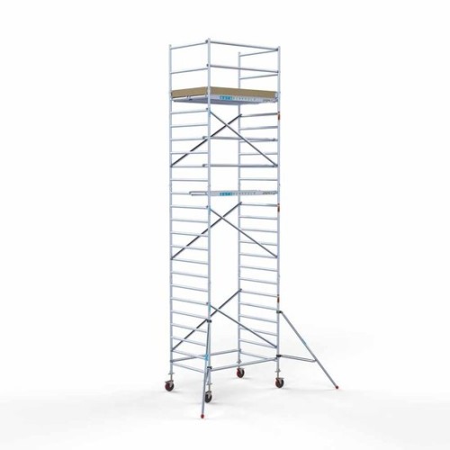 Aliuminio bokštas 135x190 8,2 m darbinis aukštis* Aliuminio bokštas 135x190 8,2 m darbinis aukštis*