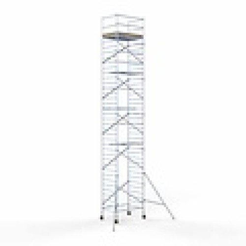 Aluminum scaffold tower 135x190 12,2 m working height*