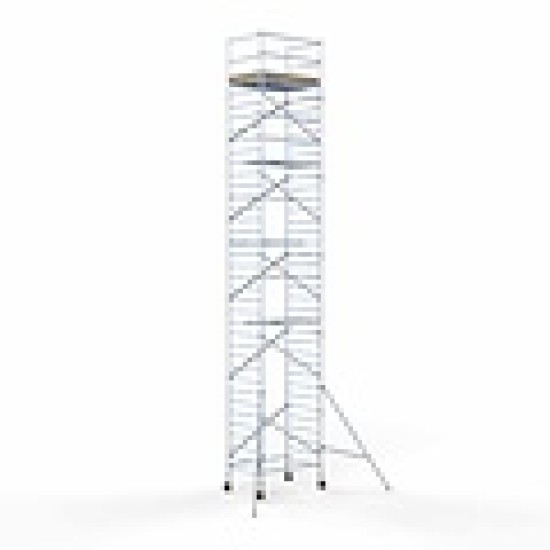 Aliuminio bokštas 135x190 12,2 m darbinis aukštis* Aliuminio bokštas 135x190 12,2 m darbinis aukštis*