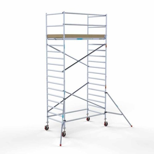 Aliuminio bokštas 135x250 6,2 m darbinis aukštis* Aliuminio bokštas 135x250 6,2 m darbinis aukštis*