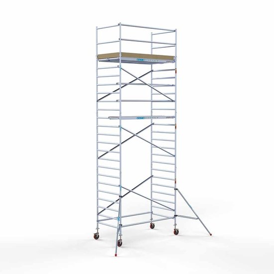 Aliuminio bokštas 135x250 8,2 m darbinis aukštis* Aliuminio bokštas 135x250 8,2 m darbinis aukštis*