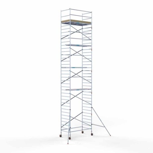 Aluminum scaffold tower 135x250 12,2 m working height*