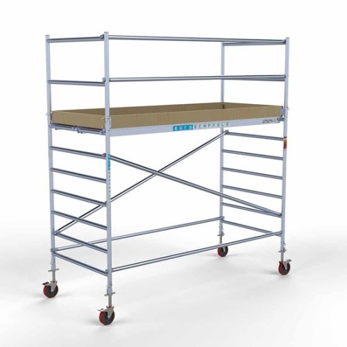 Aliuminio bokštas 135x305 4,2 m darbinis aukštis* Aliuminio bokštas 135x305 4,2 m darbinis aukštis*