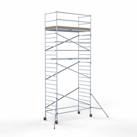 Aliuminio bokštas 135x305 8,2 m darbinis aukštis* Aliuminio bokštas 135x305 8,2 m darbinis aukštis*