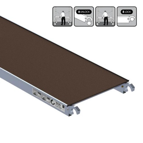 Platforma be liuko 305x60 cm Platforma be liuko 305x60 cm