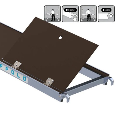 Platforma su liuku 305x60 cm Platforma su liuku 305x60 cm