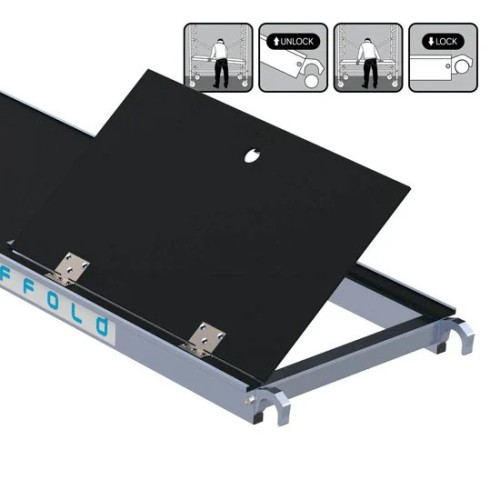 Anglies platforma su liuku 305x60 cm