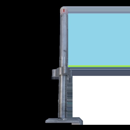 Aliuminio pastolių pėda 60 cm Aliuminio pastolių pėda 60 cm