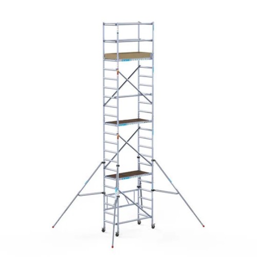 Sulankstomi aliumininiai pastoliai Compact 1+2+3+4 7,5 m darbinis aukštis* Sulankstomi aliumininiai pastoliai Compact 1+2+3+4 7,5 m darbinis aukštis*