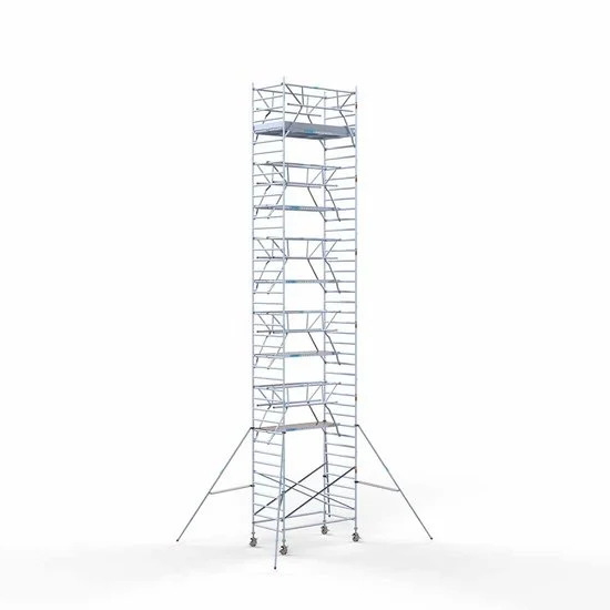 Аliumininiai pastoliai 135х250 13,2 m darbinis aukštis* su sulankstomomis apsaugomis iš 2 pusių Аliumininiai pastoliai 135х250 13,2 m darbinis aukštis* su sulankstomomis apsaugomis iš 2 pusių