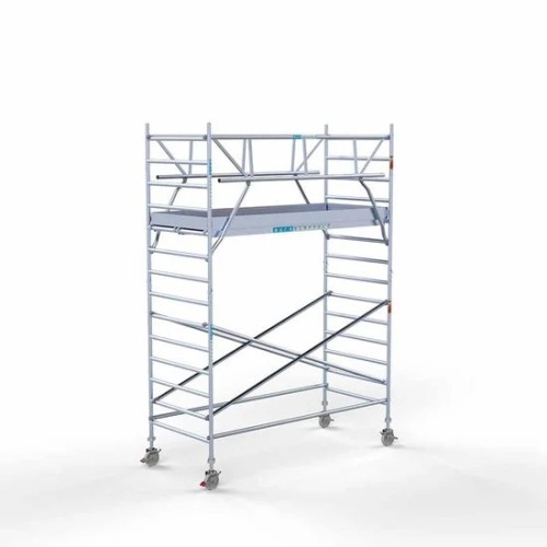 Alumiiniumtellingud 135х305 5,2 m töökõrgus* Carbon koos kokkupandavate piiretega mõlemal poolel