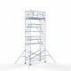 Аliumininiai pastoliai 135х305 9,2 m darbinis aukštis* su sulankstomomis apsaugomis iš 2 pusių Аliumininiai pastoliai 135х305 9,2 m darbinis aukštis* su sulankstomomis apsaugomis iš 2 pusių
