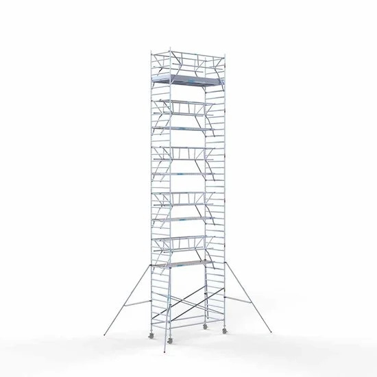 Аliumininiai pastoliai 135х305 13,2 m darbinis aukštis* su sulankstomomis apsaugomis iš 2 pusių Аliumininiai pastoliai 135х305 13,2 m darbinis aukštis* su sulankstomomis apsaugomis iš 2 pusių