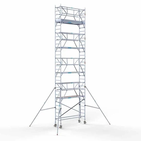 Аliumininiai pastoliai 75х250 10,2 m darbinis aukštis* anglies platforma su sulankstomomis apsaugomis iš 2 pusių Аliumininiai pastoliai 75х250 10,2 m darbinis aukštis* anglies platforma su sulankstomomis apsaugomis iš 2 pusių