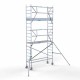 Аliumininiai pastoliai 75х250 6,2 m darbinis aukštis* anglies platforma su sulankstomomis apsaugomis iš 1 pusės Аliumininiai pastoliai 75х250 6,2 m darbinis aukštis* anglies platforma su sulankstomomis apsaugomis iš 1 pusės