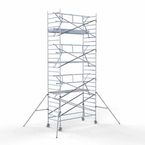 Аliumininiai pastoliai 135х305 8,2 m darbinis aukštis* su sulankstomomis apsaugomis iš 1 pusės Аliumininiai pastoliai 135х305 8,2 m darbinis aukštis* su sulankstomomis apsaugomis iš 1 pusės