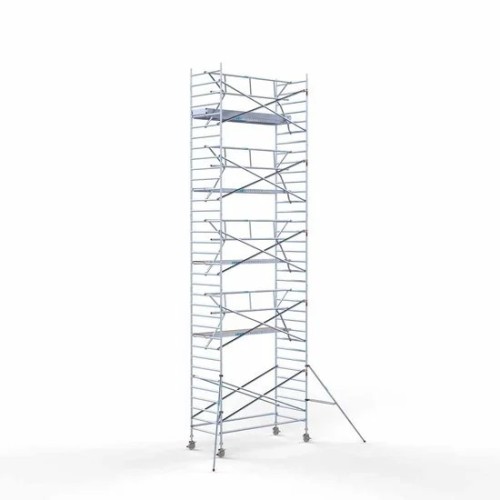 Аliumininiai pastoliai 135х305 11,2 m darbinis aukštis* su sulankstomomis apsaugomis iš 1 pusės Аliumininiai pastoliai 135х305 11,2 m darbinis aukštis* su sulankstomomis apsaugomis iš 1 pusės