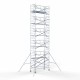Аliumininiai pastoliai 135х305 12,2 m darbinis aukštis* su sulankstomomis apsaugomis iš 1 pusės Аliumininiai pastoliai 135х305 12,2 m darbinis aukštis* su sulankstomomis apsaugomis iš 1 pusės