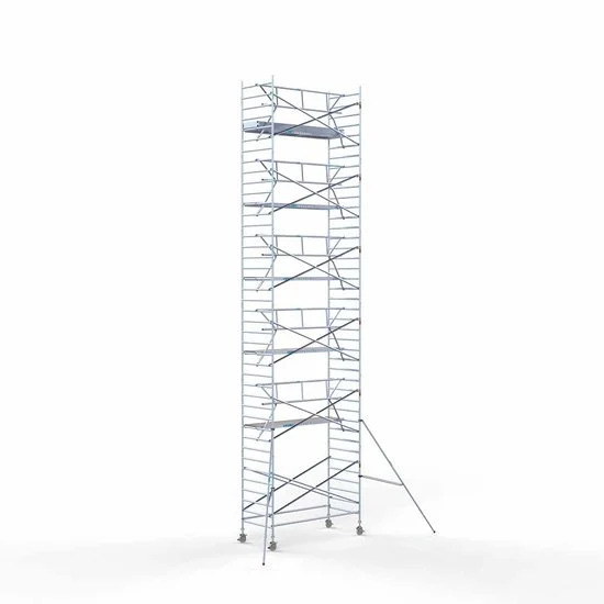 Аliumininiai pastoliai 135х305 13,2 m darbinis aukštis* su sulankstomomis apsaugomis iš 1 pusės Аliumininiai pastoliai 135х305 13,2 m darbinis aukštis* su sulankstomomis apsaugomis iš 1 pusės