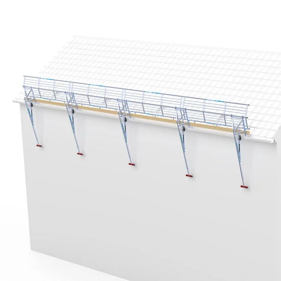 Safety Guard Systems stogo krašto apsauga 12 metrai Safety Guard Systems stogo krašto apsauga 12 metrai