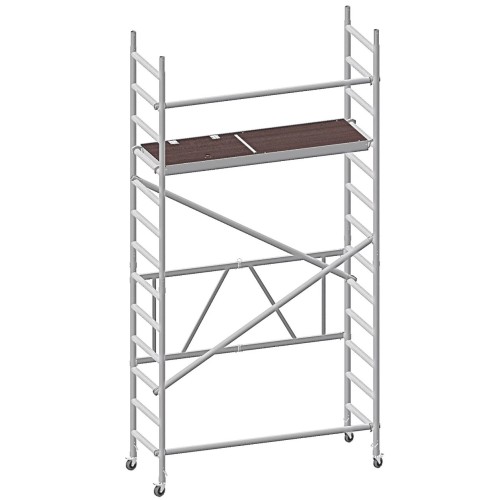 Sulankstomas bokštasа 75х190 4,8 m darbinis aukštis* Sulankstomas bokštasа 75х190 4,8 m darbinis aukštis*