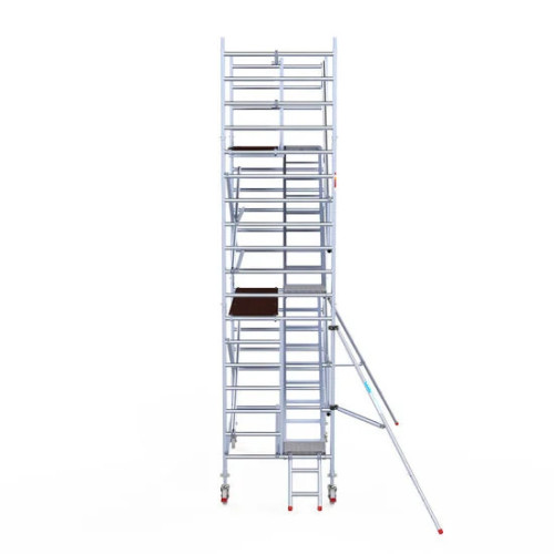 Aliumininiai pastoliai su laiptais 135х250 6,2 m darbinis aukštis* Aliumininiai pastoliai su laiptais 135х250 6,2 m darbinis aukštis*