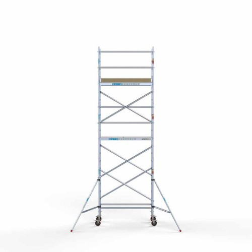 Aliuminio bokštas 75х190 7,2 m darbinis aukštis* Aliuminio bokštas 75х190 7,2 m darbinis aukštis*