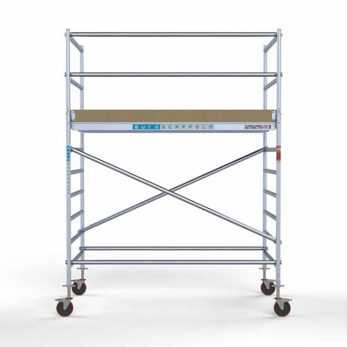 Алюминиевая башня 135х250 4,2 м рабочая высота* с карбоновой платформой