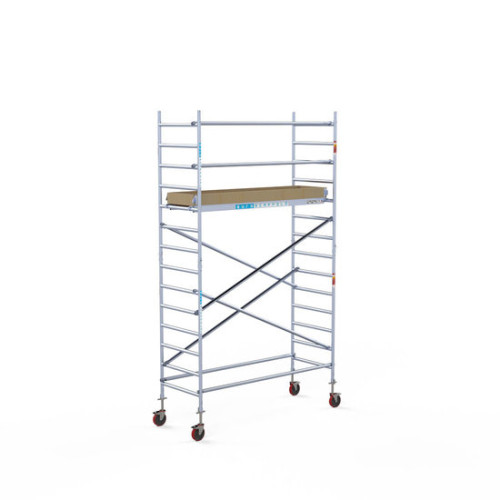 Aliuminio bokštas 90х305 5,2 m darbinis aukštis* Aliuminio bokštas 90х305 5,2 m darbinis aukštis*