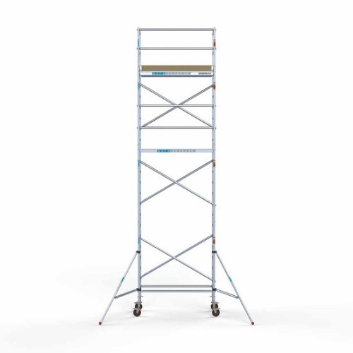 Aliuminio bokštas 75х190 8,2 m darbinis aukštis* anglies platforma Aliuminio bokštas 75х190 8,2 m darbinis aukštis* anglies platforma